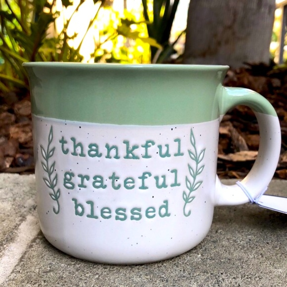 Last 1 Fall Thankful Grateful Blessed Mug